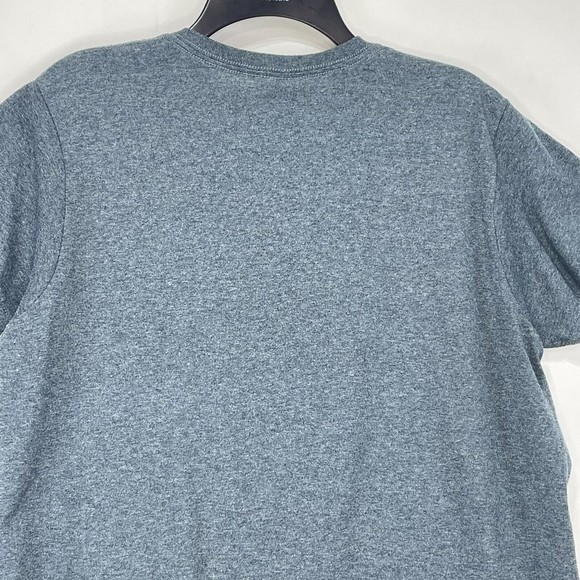 Womens T Shirt Sz L Gray Cotton Short Sleeves basic tee - Picture 8 of 11